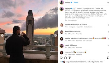 Maluma rindió homenaje a los