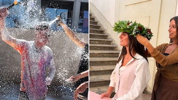Mostró cómo se vive una graduación en Italia y reabrió la comparación con los festejos en Argentina