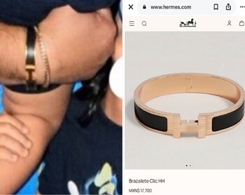 José Ramón López Obrador brazalete Hermes Clic HH de 17 mil pesos