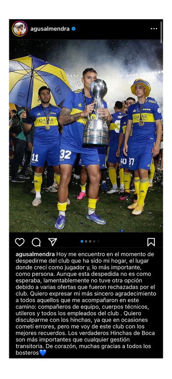 La publicación de Agustín Almendra