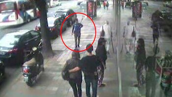 Captura de las últimas imágenes