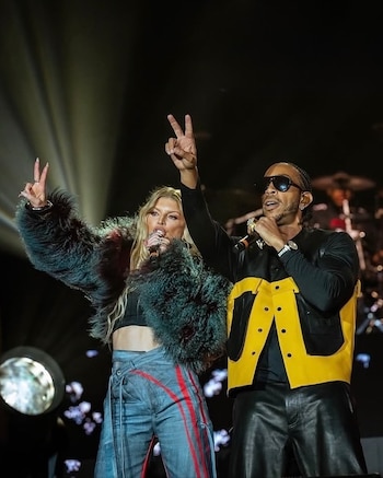 Fergie recientemente se presentó con