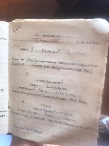 El cuaderno en el que