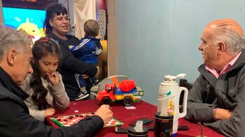 Macri con Néstor Grindetti, en