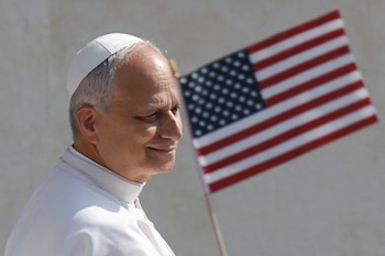 El papa León XIV recibe