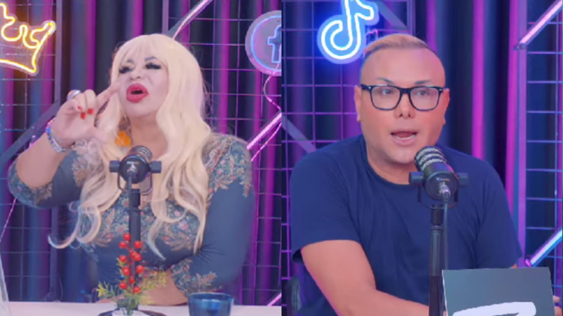 Susy Díaz se molestó con Carlos Cacho y abandonó la entrevista en vivo. YouTube: Show.pe