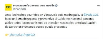 Procuraduría sobre situación fronteriza con