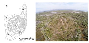 La pirámide de conchas se