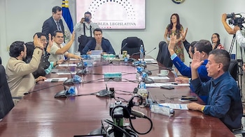 La Comisión de Hacienda dio luz verde a una garantía estatal que eleva a $ 103,7 millones el financiamiento del BCIE para programas hipotecarios destinados a familias salvadoreñas (Foto cortesía diputado Cardoza)