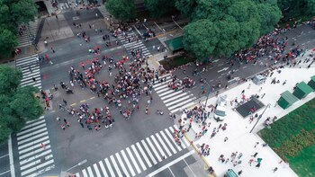 Una de las columnas se