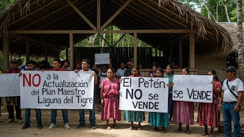 Las comunidades de Petén presentan un recurso para anular la actualización del plan maestro de Laguna del Tigre