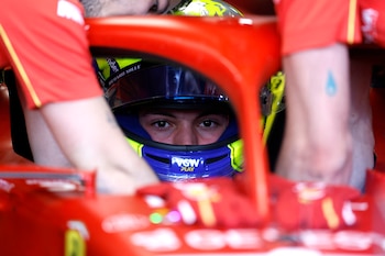 Bearman en su Ferrari (REUTERS/Hamad