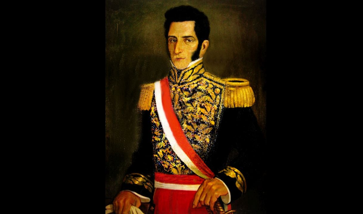 Militar de destacada trayectoria, José de La Mar enfrentó conflictos internos y promovió principios constitucionales durante una etapa crucial de la historia republicana. (Fortaleza de Castillo Real Felipe. Sala de Gobernador, Callao)