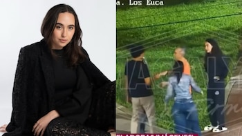 Francesca Montenegro, novia de Adrián