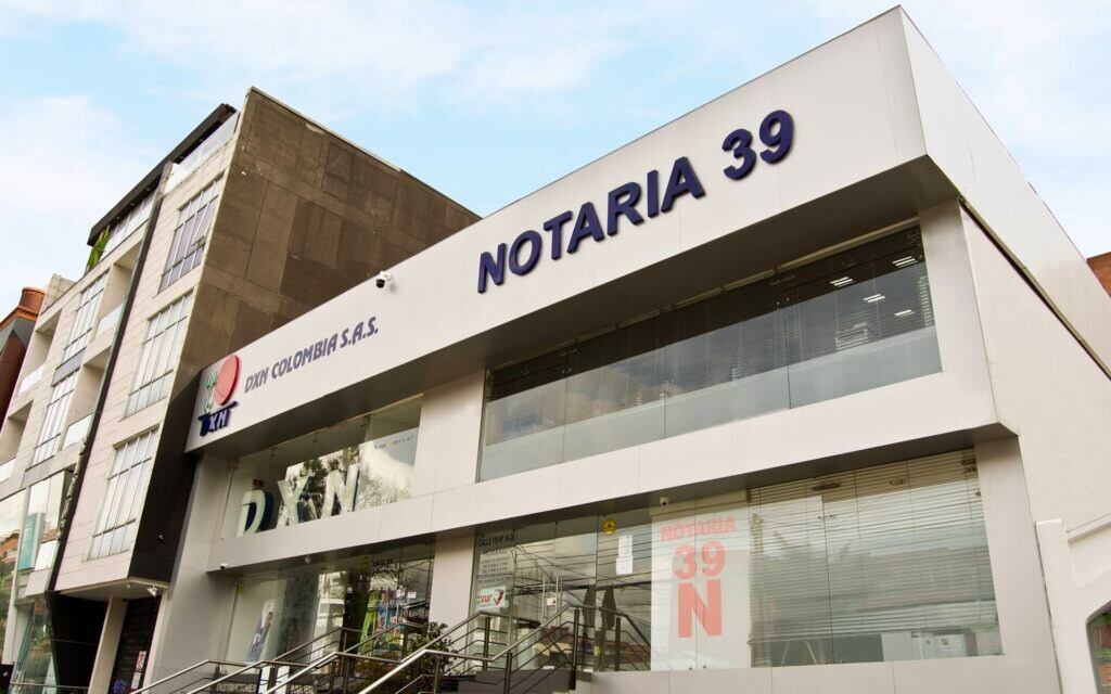 En Colombia hay un total de 920 notarías, que se encuentran distribuidas en 628 círculos notariales en los 32 departamentos del país - crédito Notaría 39 de Bogotá