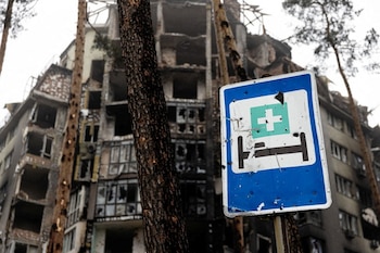 Las tropas de Putin continúan atacando a la población civil en Ucrania (International Committee of the Red Cross/Handout via REUTERS)