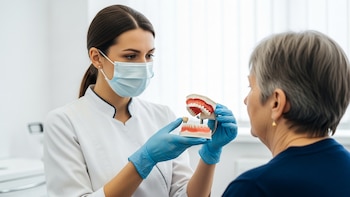Implantes dentales: cómo funciona la técnica que evita el hundimiento facial y los problemas para masticar