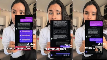 La mujer compartió que Cruz