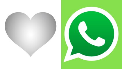 Cómo utilizar el emoji de corazón gris en WhatsApp
