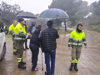 Ana, Iván, Rubén, en la