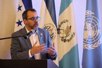 Apoyo internacional refuerza el trabajo conjunto en zonas de alto riesgo por tensiones ambientales, con un novedoso enfoque preventivo para la estabilidad y la convivencia (Foto cortesía Plan Trifinio)