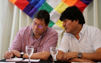 El presidente de Bolivia, Luis