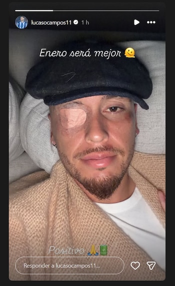Lucas Ocampos subió una foto
