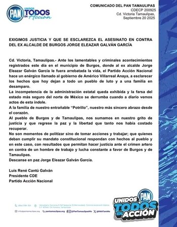 El grupo de Acción Nacional