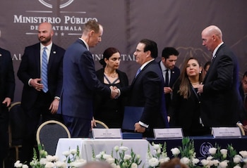 Cinco fiscales federales de Estados Unidos visitaron Guatemala para coordinar la lucha contra el crimen organizado transnacional.
