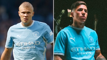 La particular reacción de Erling Haaland tras enterarse del fichaje de Enzo Fernández en Manchester City