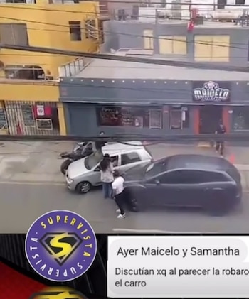 Samantha Batallanos y Jonathan Maicelo