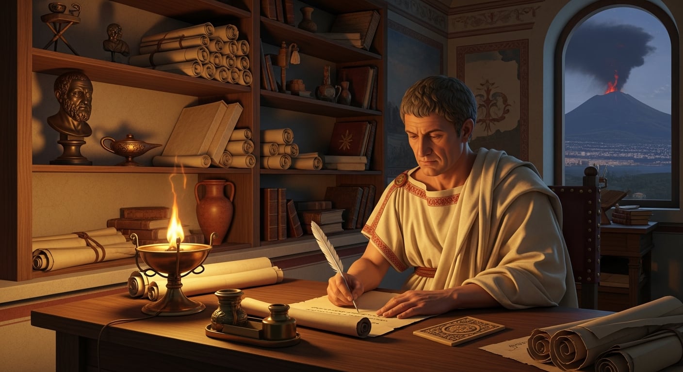 El relato de Plinio el Joven sobre la erupción del Vesubio proporciona detalles inéditos sobre la destrucción de Pompeya y la vida en el imperio romano - (Imagen Ilustrativa Infobae)