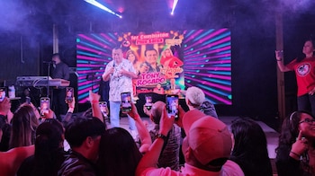 El cantante de cumbia Tony