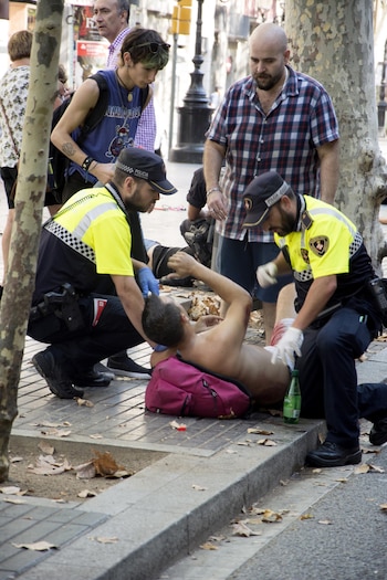 La explosión de Alcanar destruyó la base de la célula yihadista que preparaba explosivos para atacar la Sagrada Familia y el Camp Nou (EFE)