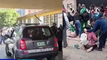 Tragedia a la salida de un colegio en Cusco: atropello múltiple deja un muerto y ocho escolares heridos