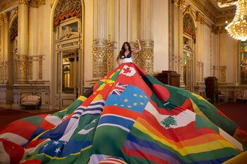 Amsterdam Rainbow Dress