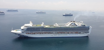 El CDC recibió la notificación del brote del Ruby Princess el 28 de junio y confirmó que se superó el umbral del 3% de pasajeros con síntomas (REUTERS)