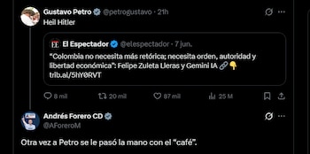 Andrés Forero - crédito @AForeroM/X