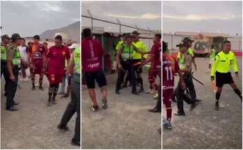 La presencia policial no pudo