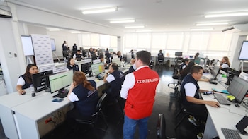 Contraloría interviene sede de la ONPE por retraso en instalación de mesas de votación