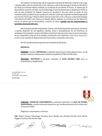 En el escrito, rechazan el