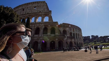 Roma, con menos turistas y