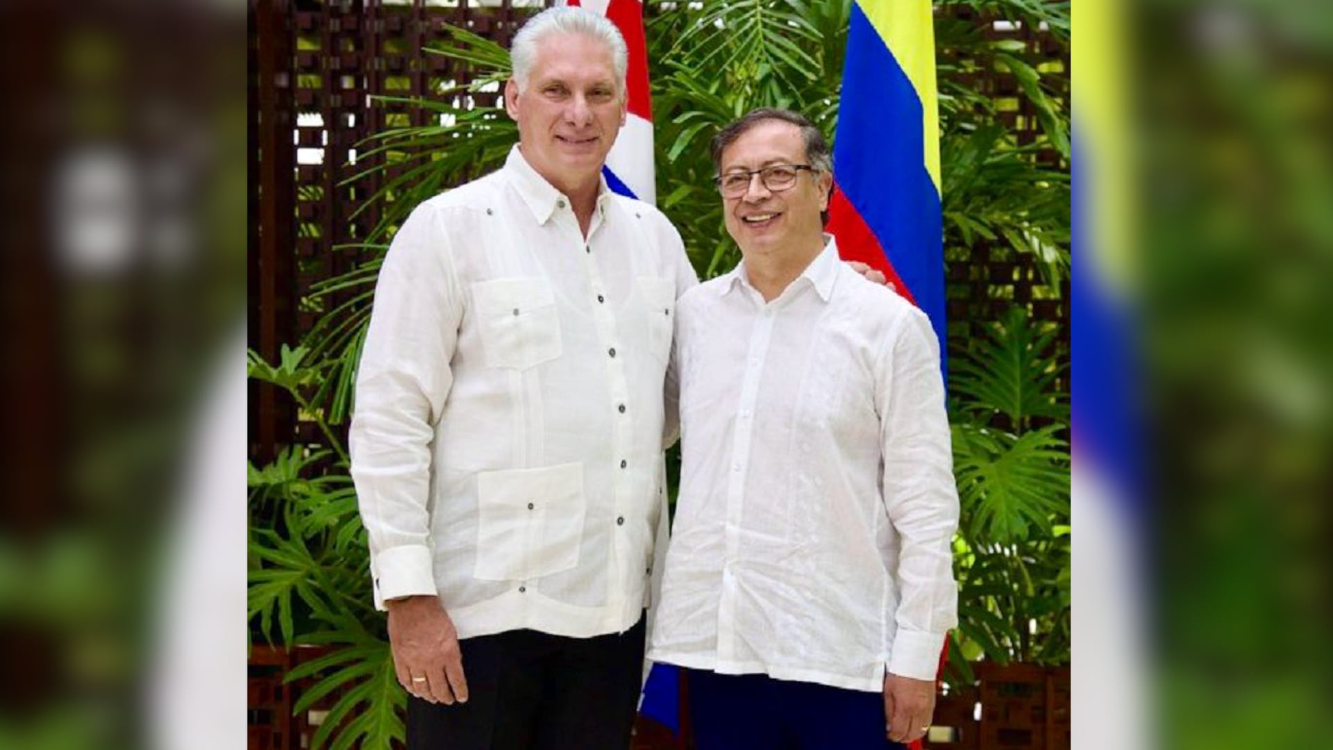 Miguel Díaz-Canel, respaldó públicamente a Gustavo Petro por su rechazo a una posible intervención militar de Estados Unidos en la isla - crédito @DiazCanelB / X