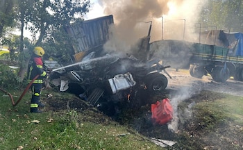 Brutal choque en la Ruta