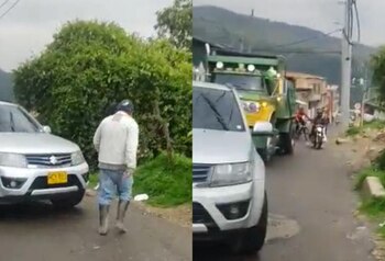 Intolerancia vial en Bogotá-Colombia
