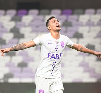 Caio Canedo en un partido con Al-Ain. | Foto: Twitter