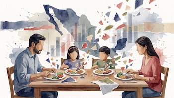 Falta de dinero hizo que al menos un menor se acostara con hambre en 730 mil hogares de México: Inegi