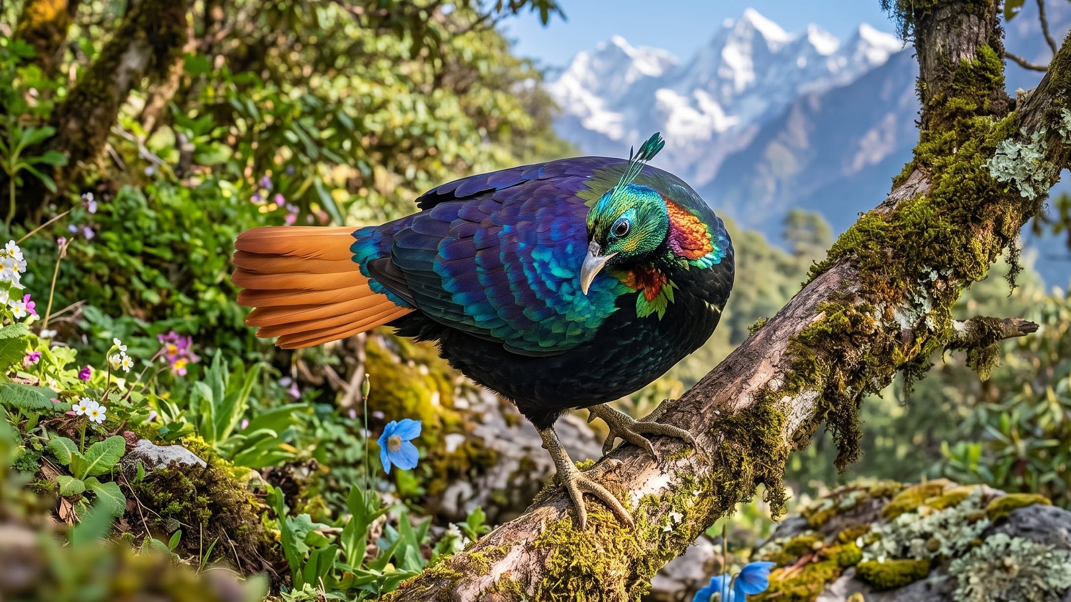 Ave del Himalaya ajusta su canto para imponerse al ruido turístico