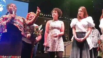 La esposa del mandatario de