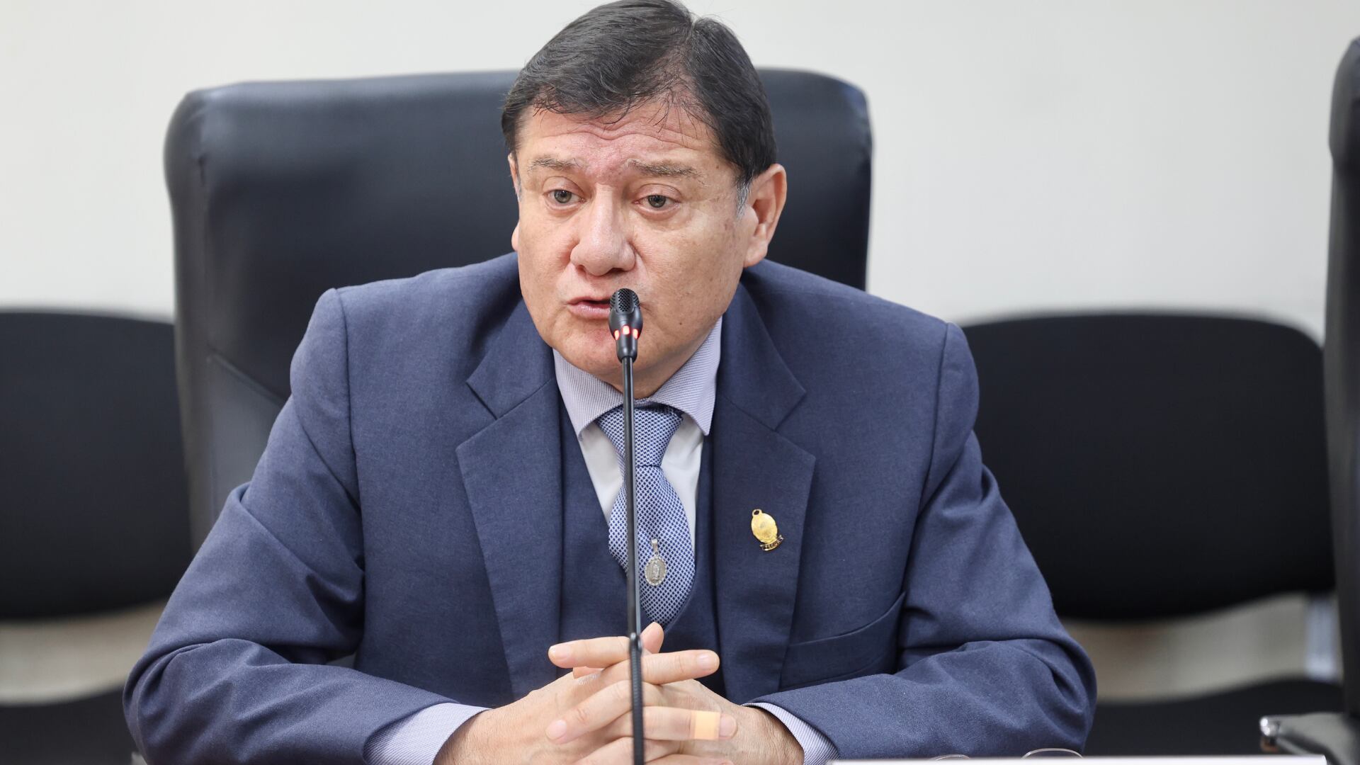 Chávez Cotrina acudió a la mesa de trabajo como representante del Ministerio Público